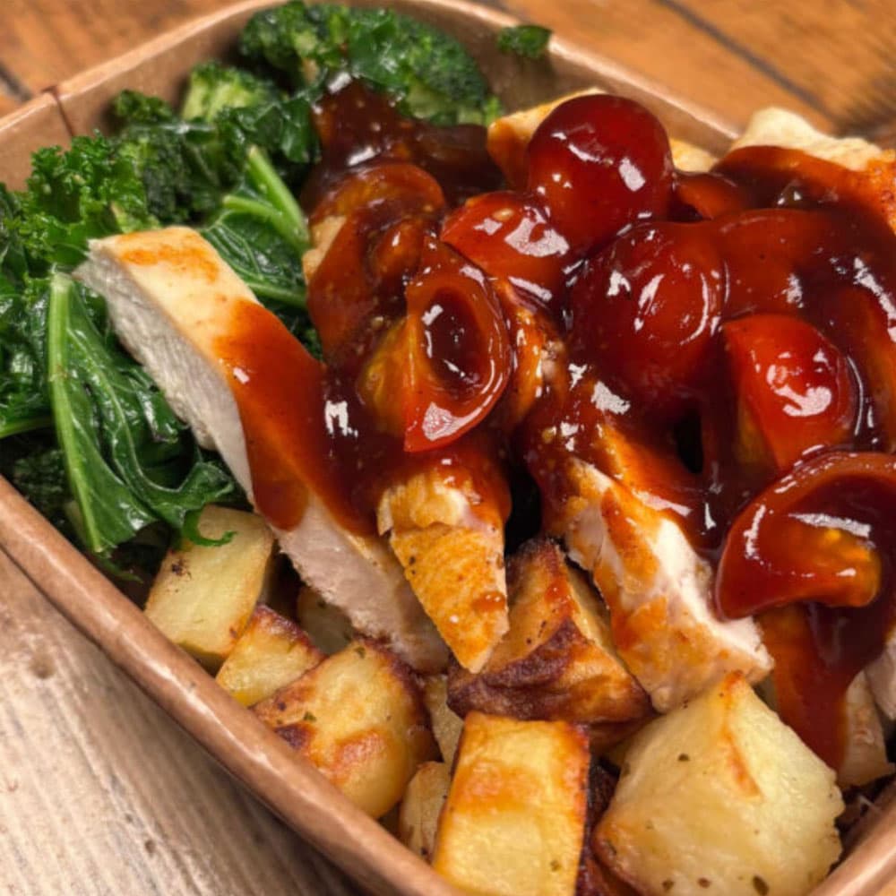 BBQ Chicken & Roasted Potato